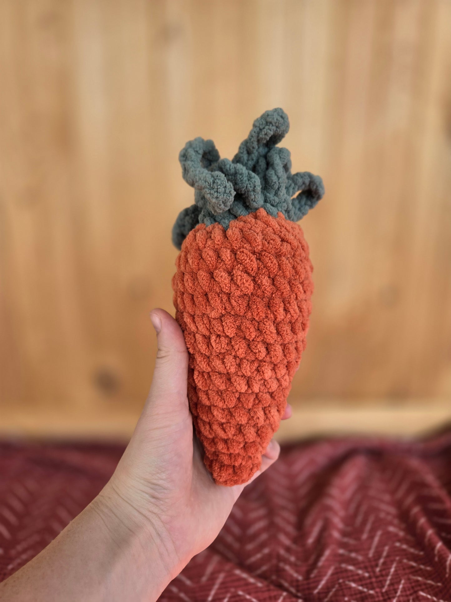 Carrot Rattle