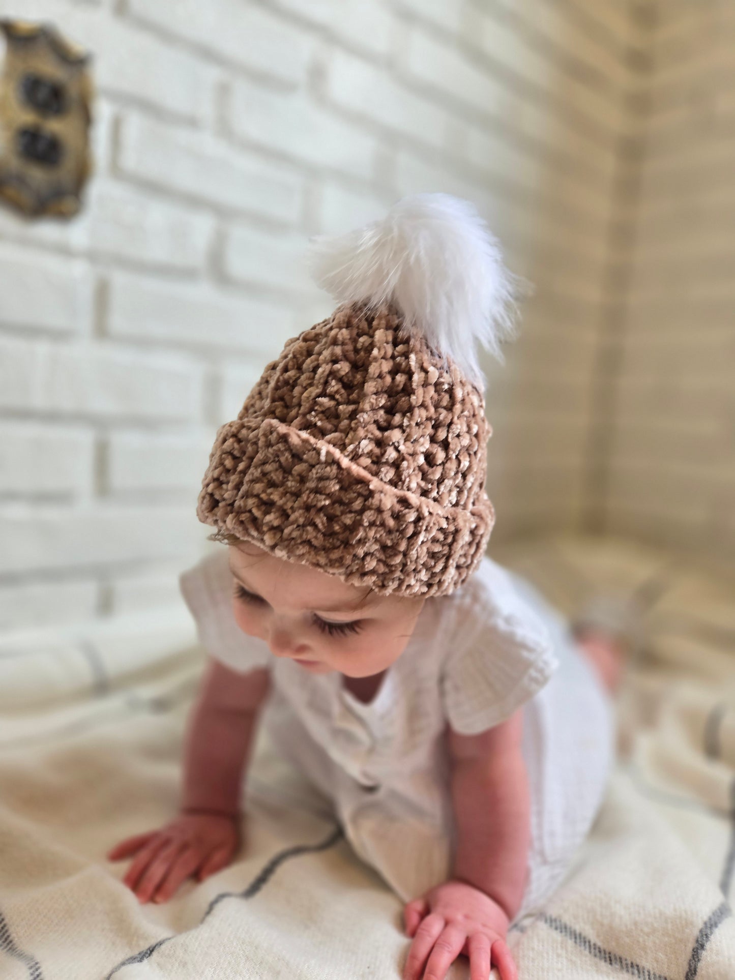 Velvet Baby Beanie