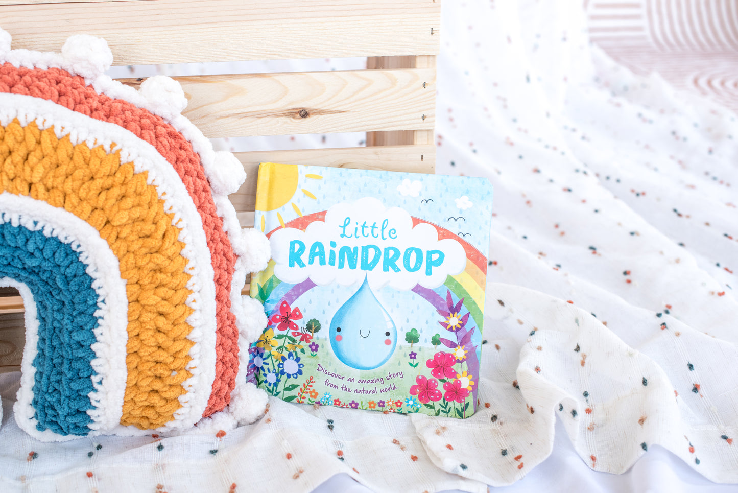 Book Buddies | Rainbow Pillow