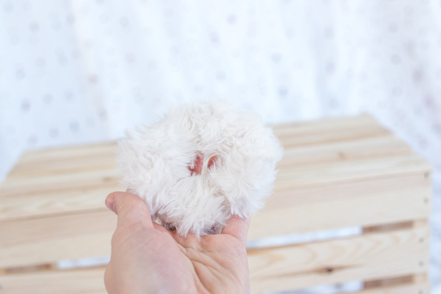 Faux Fur Scrunchie
