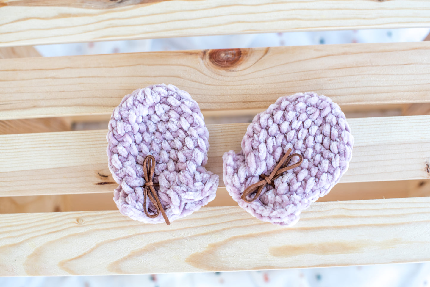 Velvet Baby Mittens
