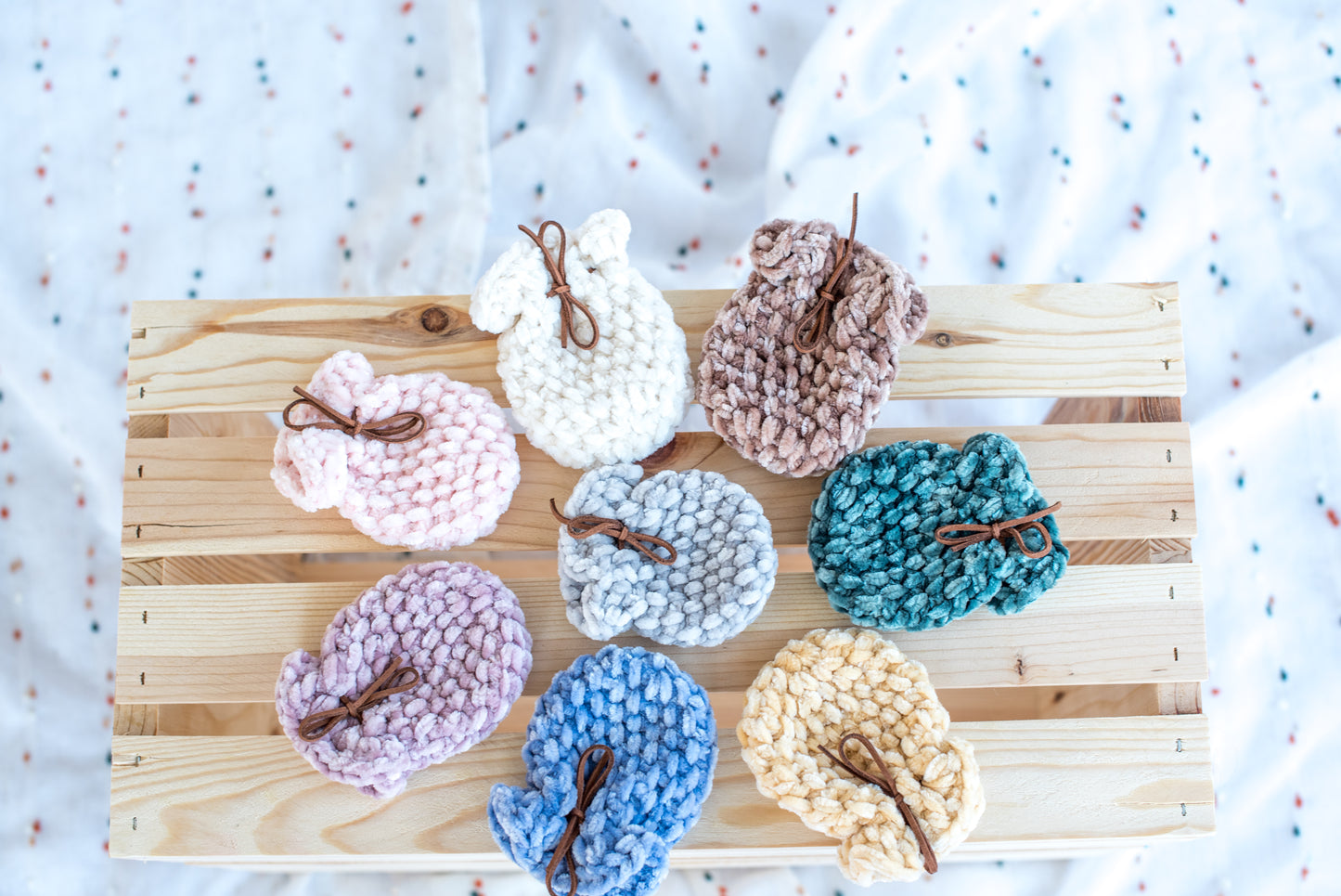 Velvet Baby Mittens
