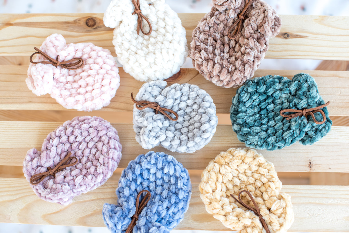 Velvet Baby Mittens