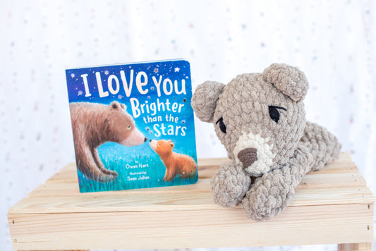 Book Buddies | Bear 16" Lovey