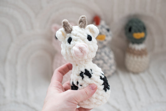Mini Farm Animal Rattles