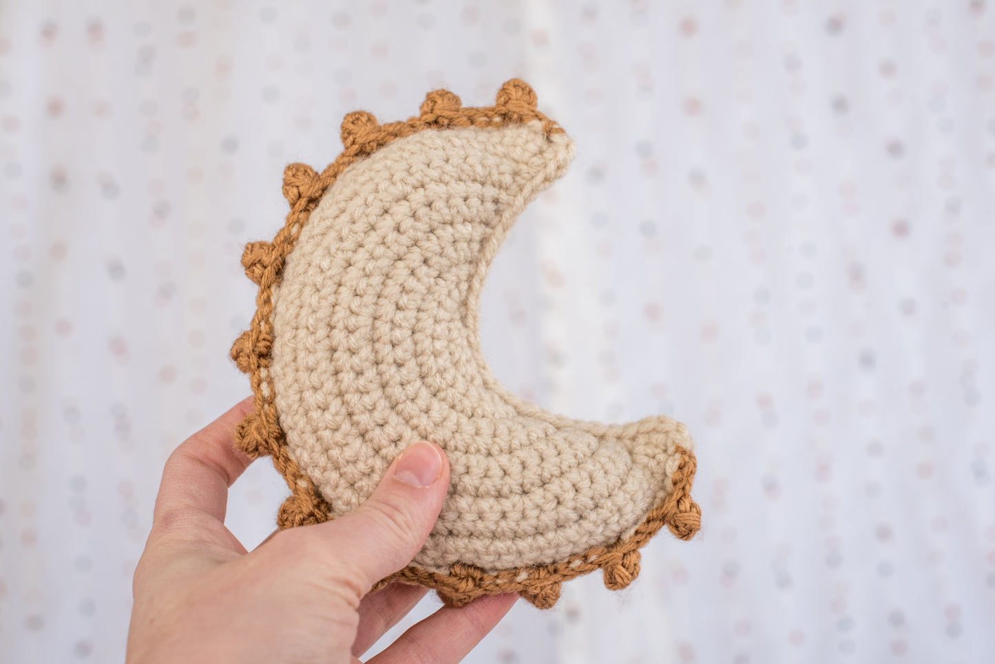 Boho Moon Rattle