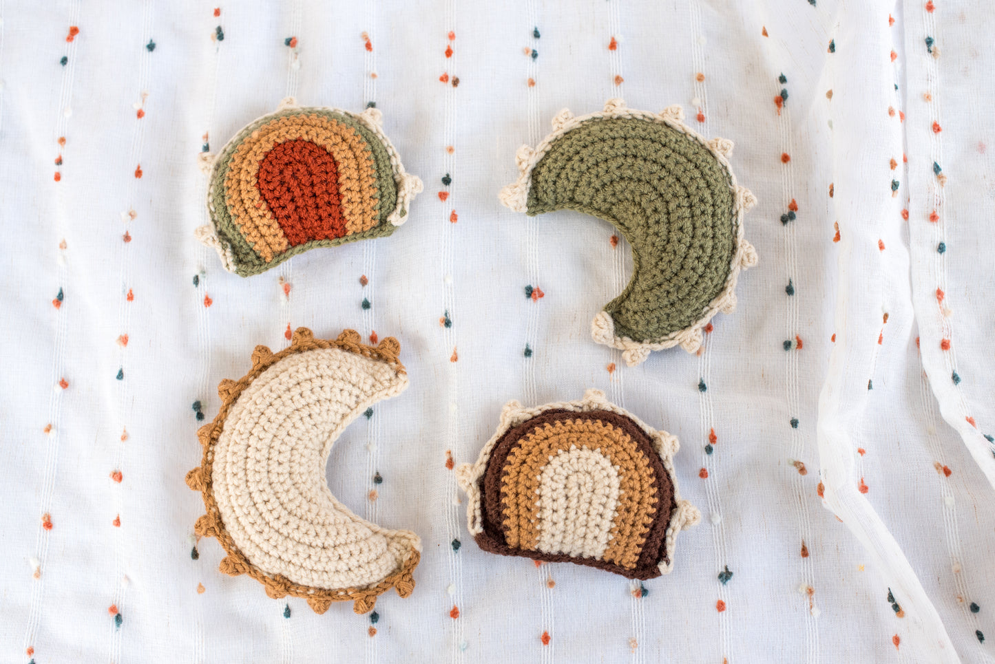 Boho Rainbow Rattle