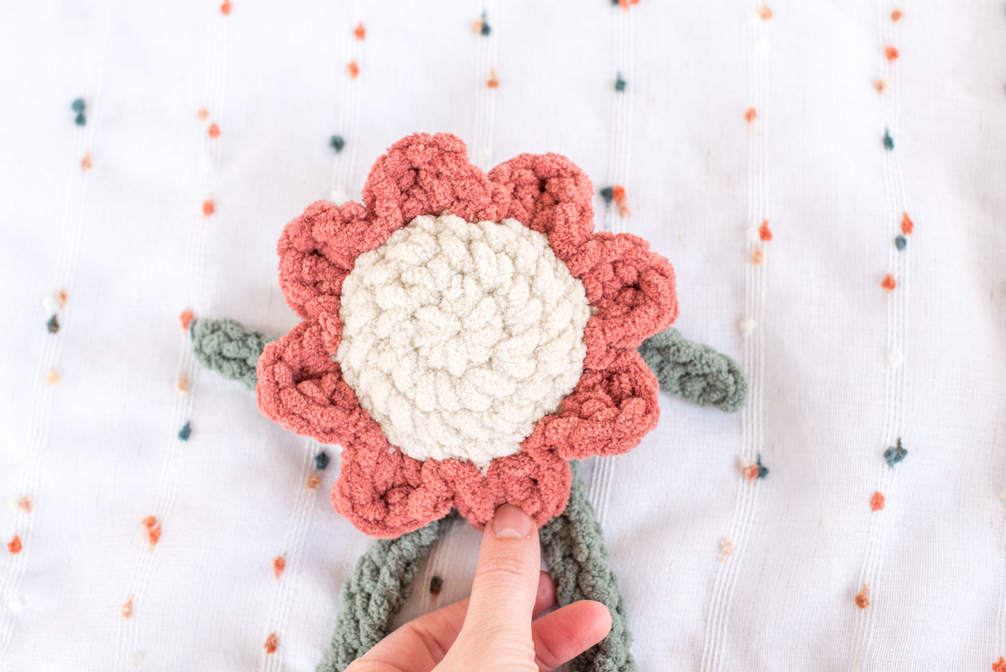 Mini Flower Buddy Rattles
