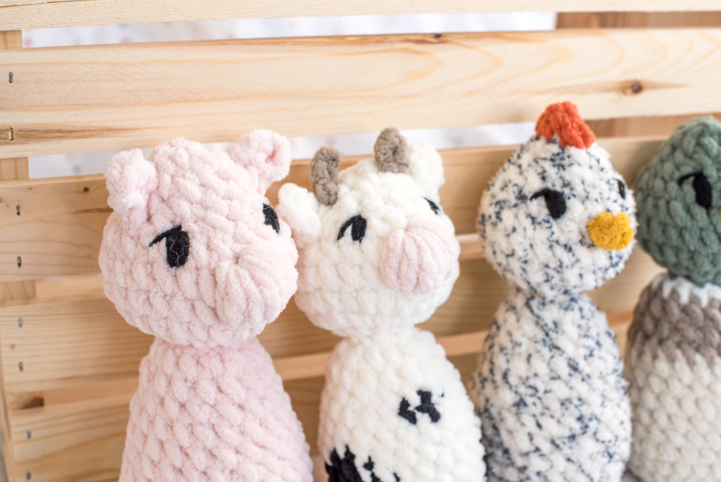 Farm Animal Rattles