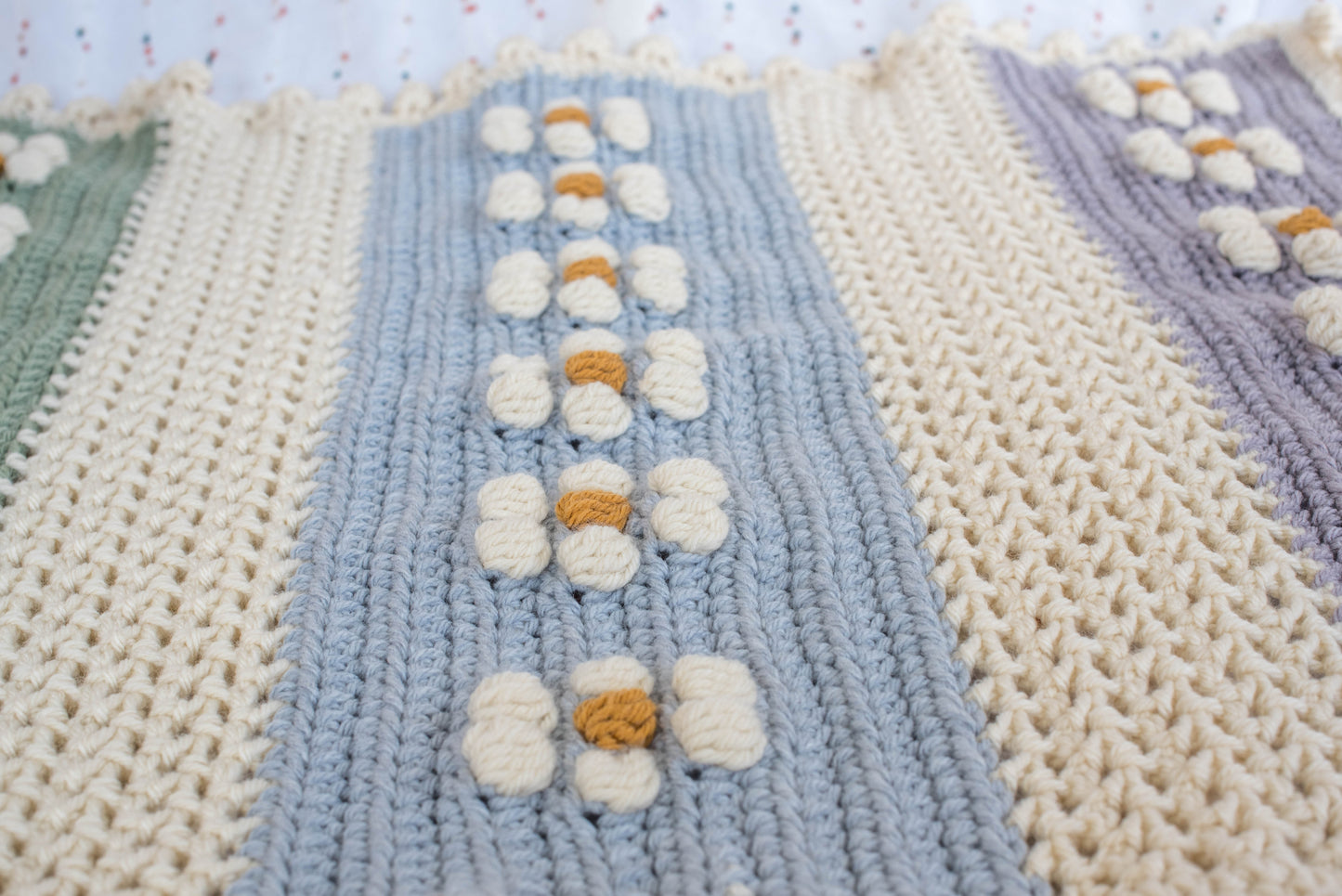 Daisy Baby Blanket