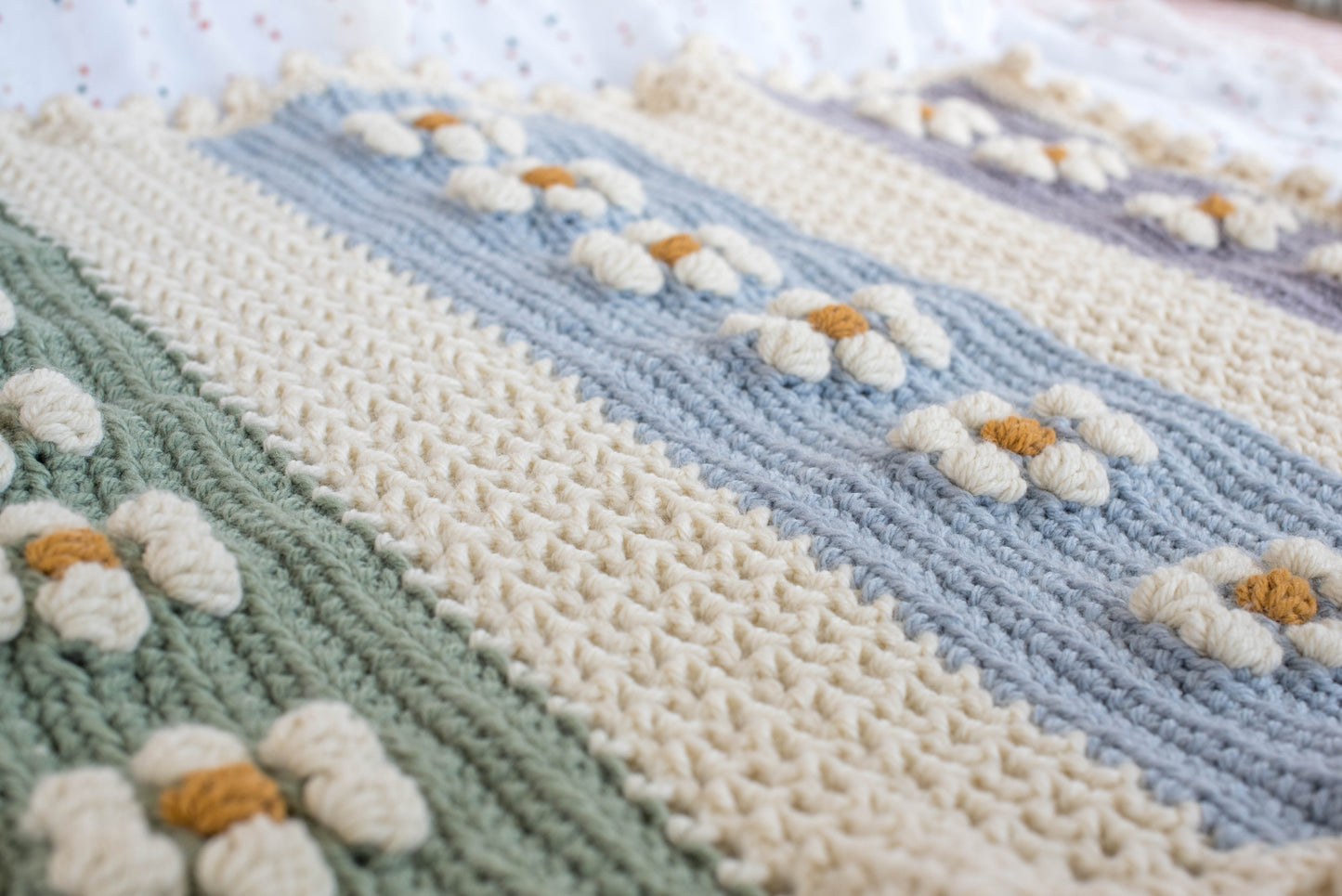 Daisy Baby Blanket