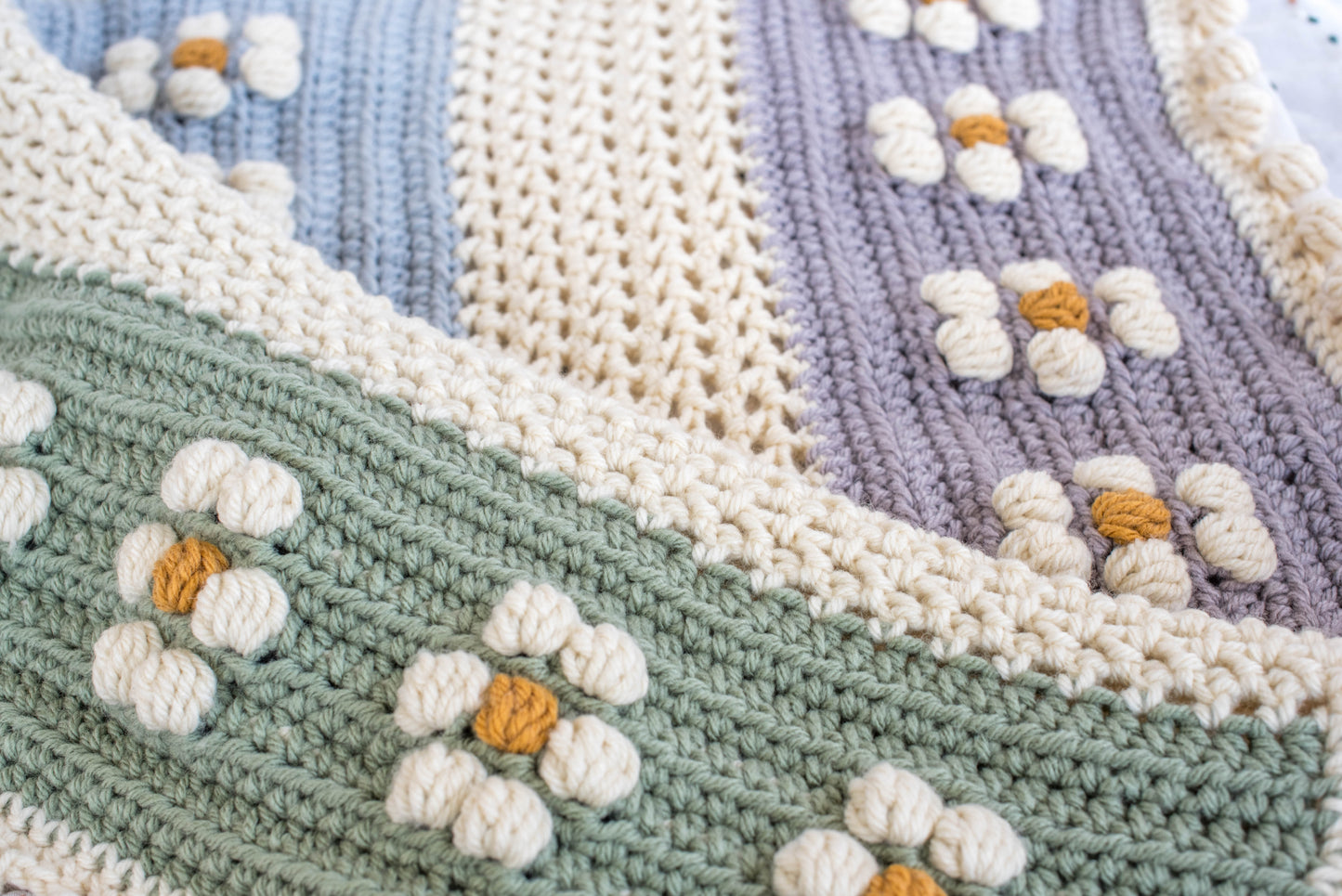 Daisy Baby Blanket