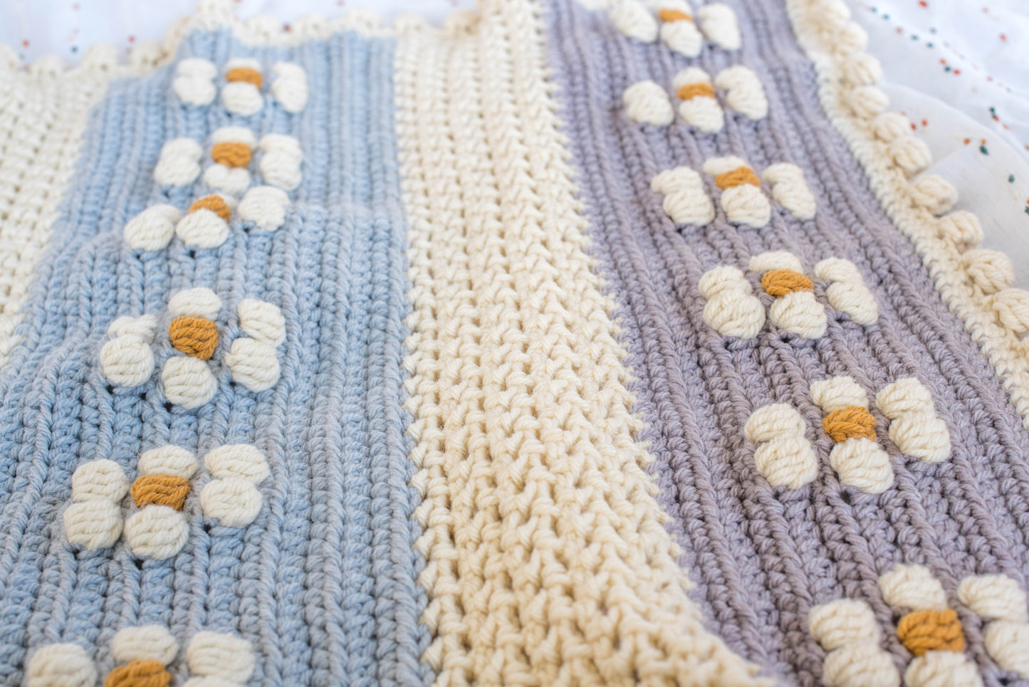 Daisy Baby Blanket
