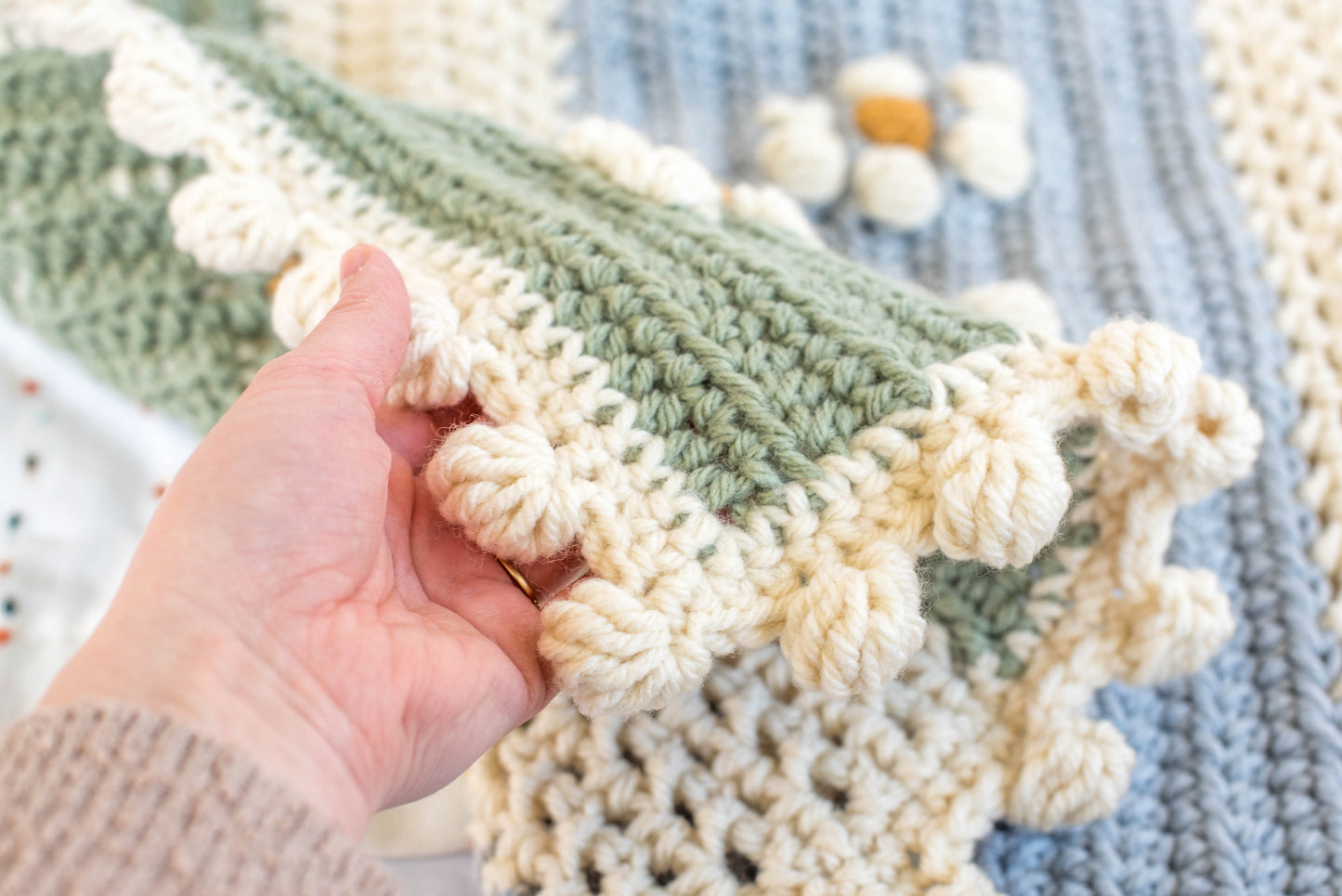 Daisy Baby Blanket