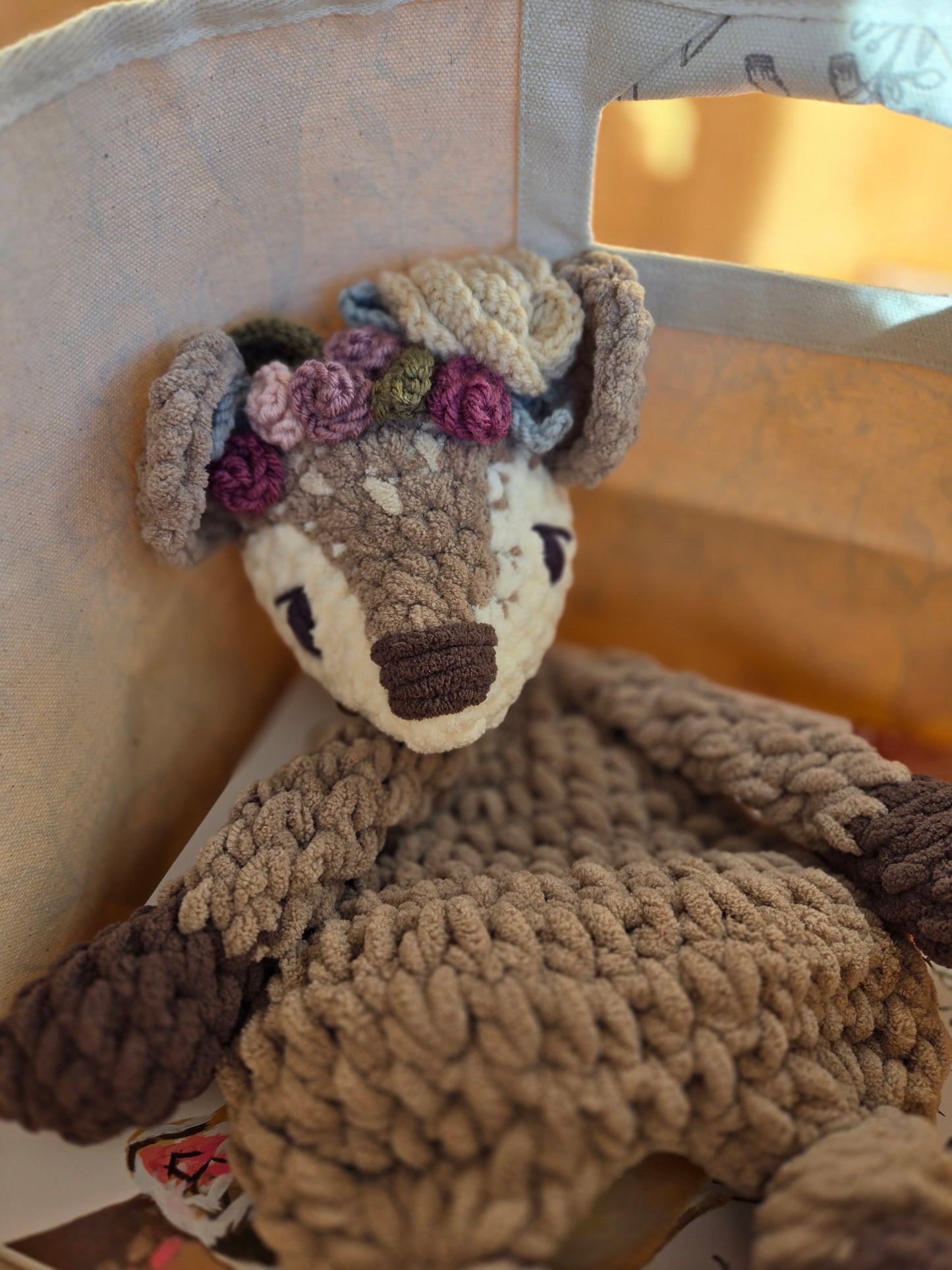 Floral Deer Lovey | 16"