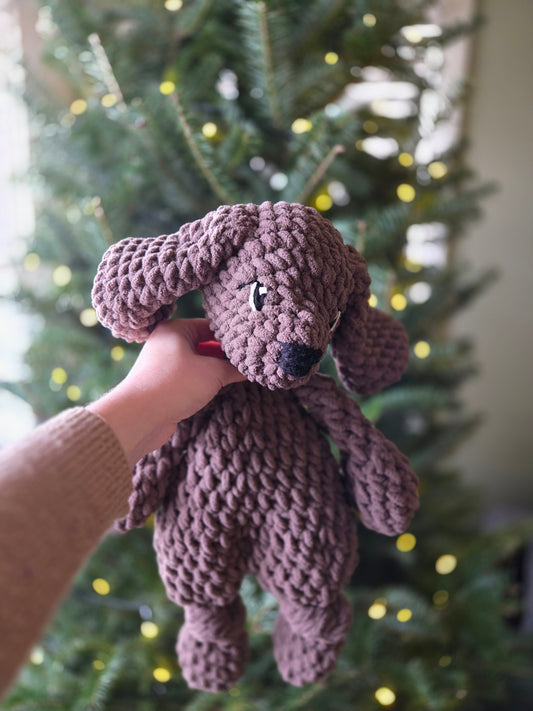 Chocolate Lab Lovey | 16"