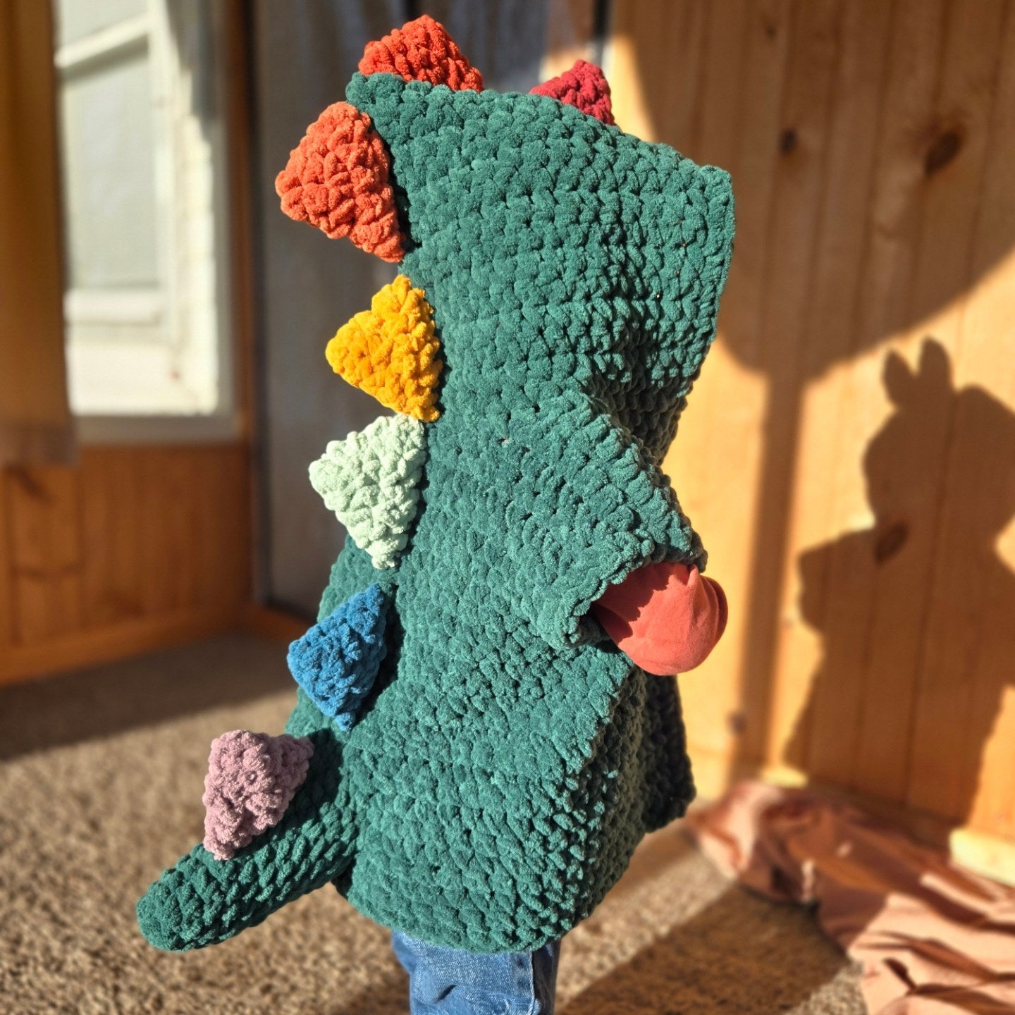 Rainbow Dino Vest