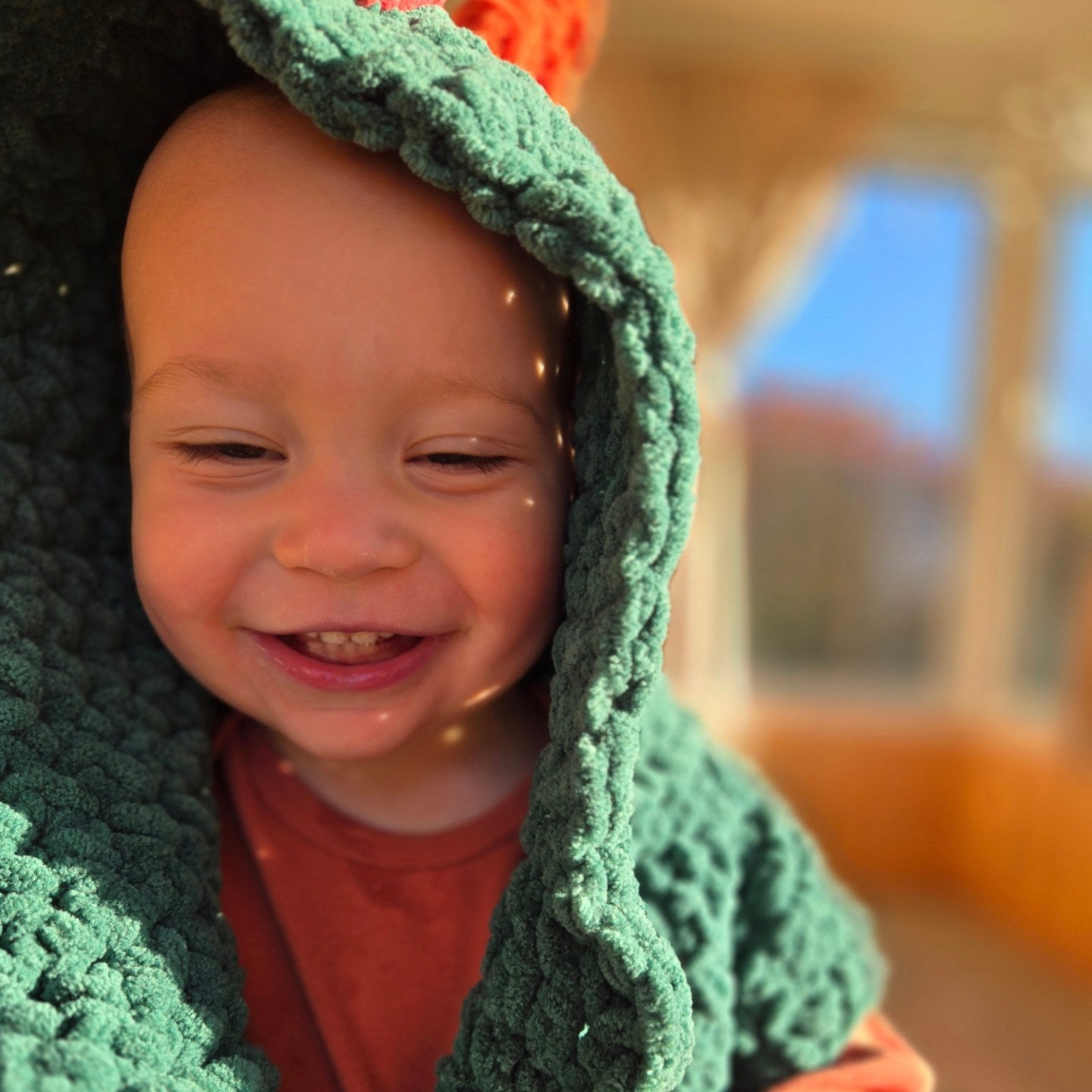 Rainbow Dino Vest