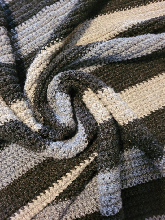 Grey Throw Blanket