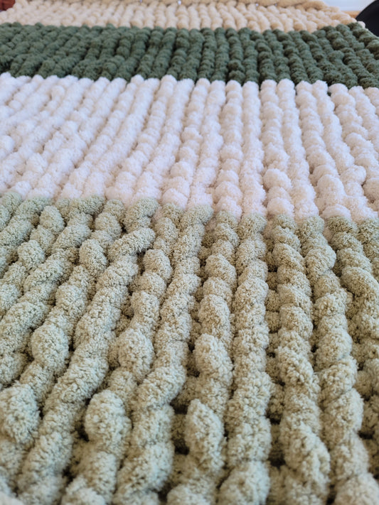 Chunky Knit Baby Blanket