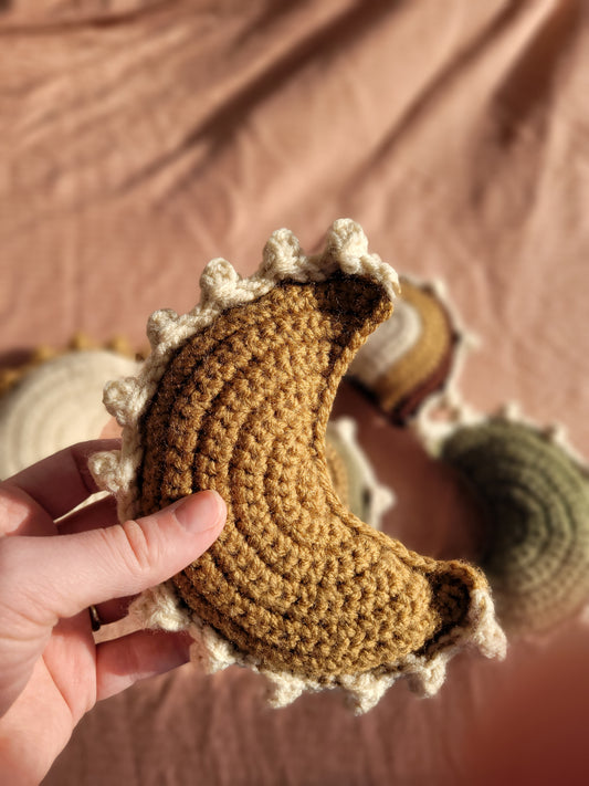 Boho Moon Rattle