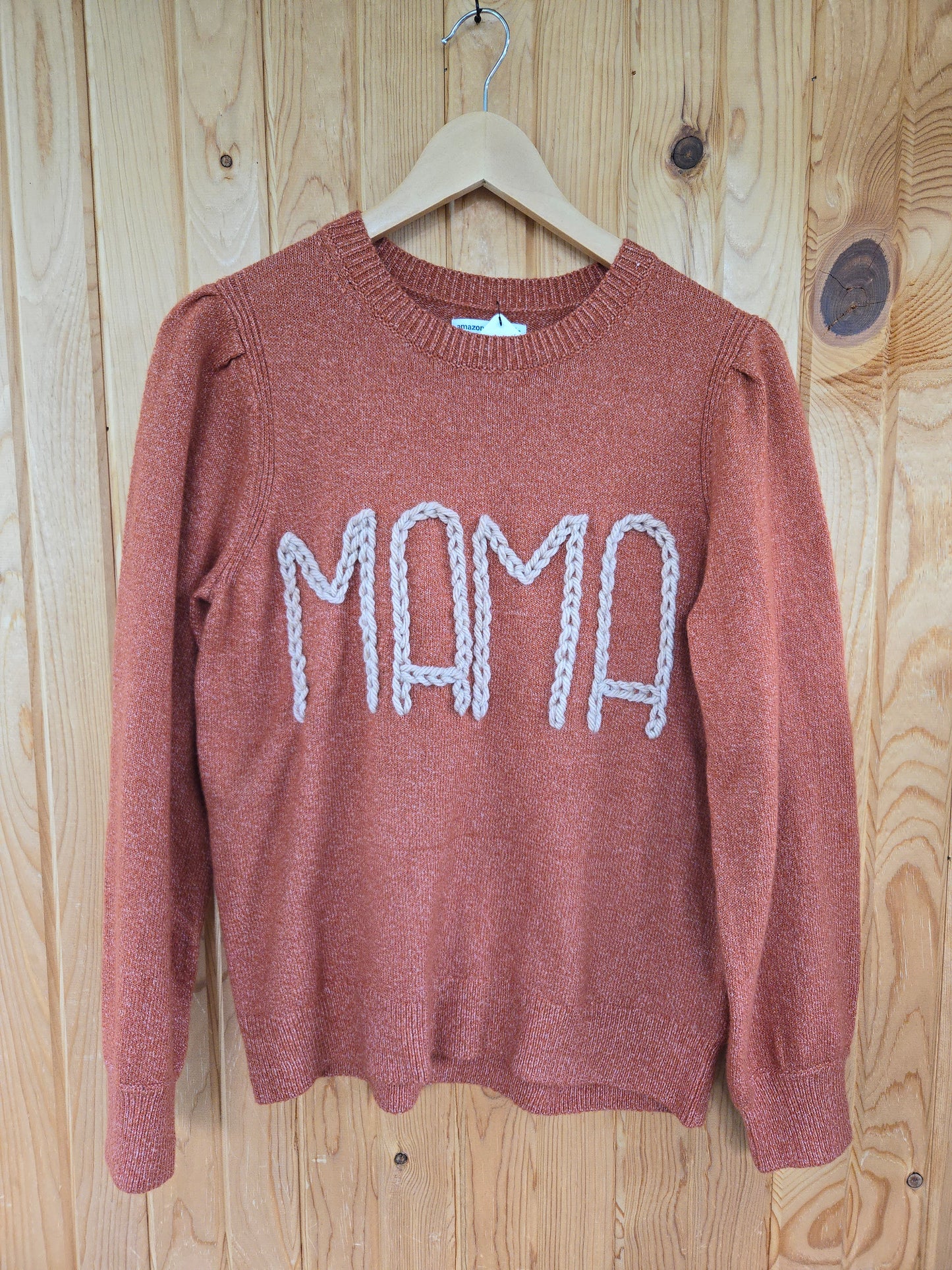 Embroidered Mama Sweater