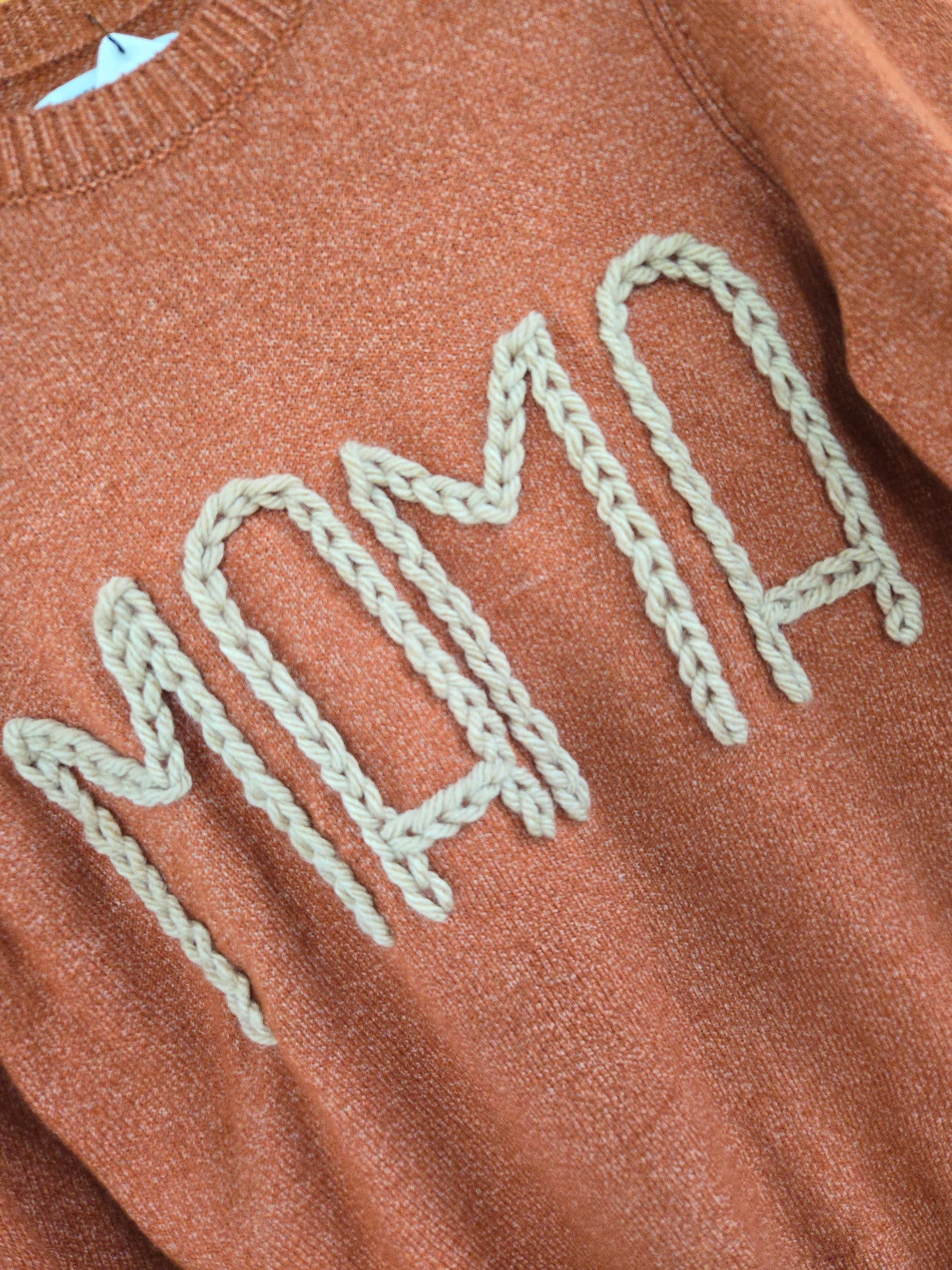 Embroidered Mama Sweater