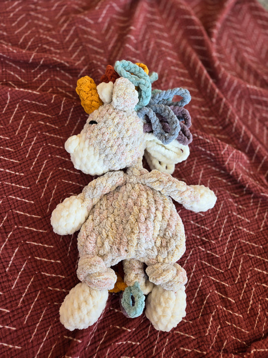 Rainbow Unicorn Lovey