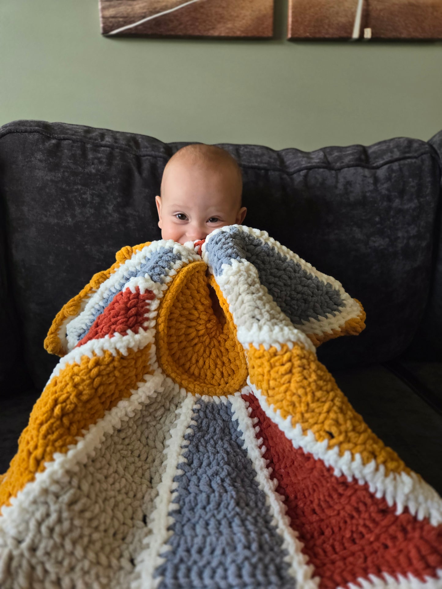 Sunburst Baby Mat/Blanket