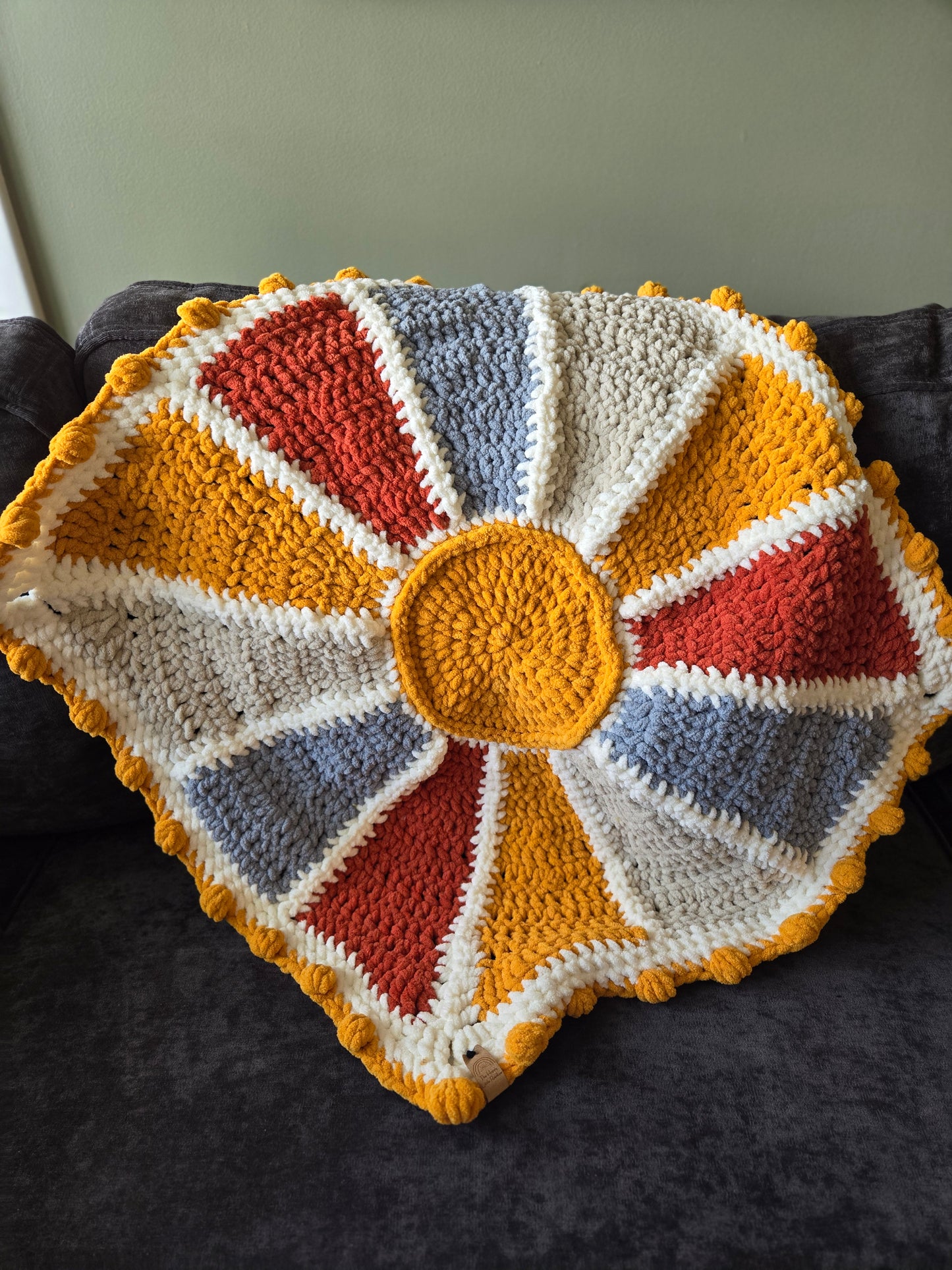 Sunburst Baby Mat/Blanket