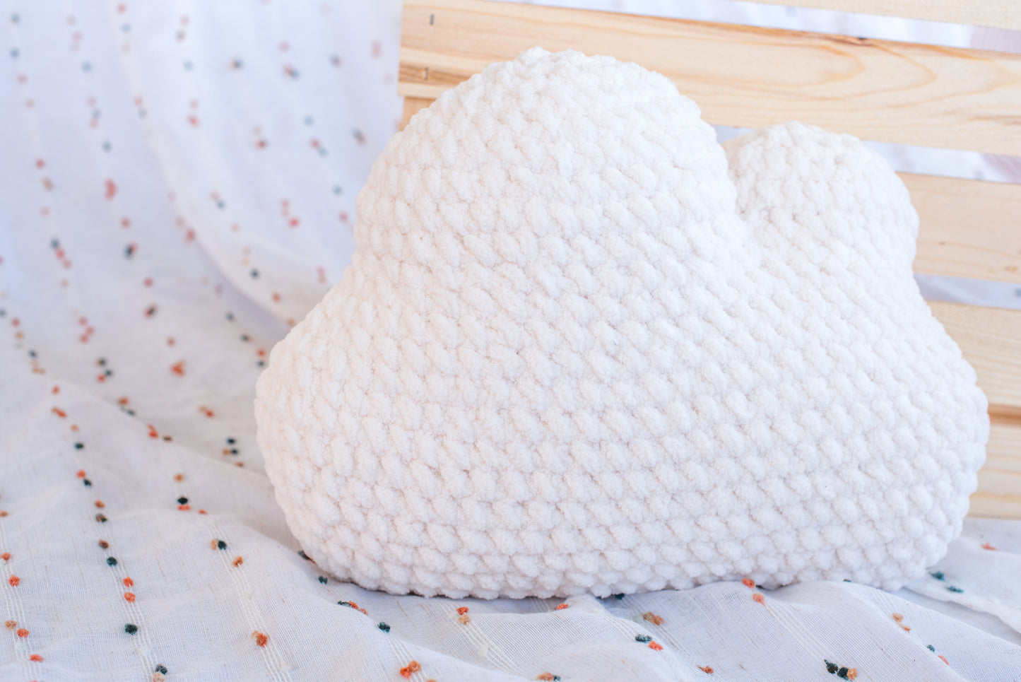 Cloud Pillow Nursery Decor