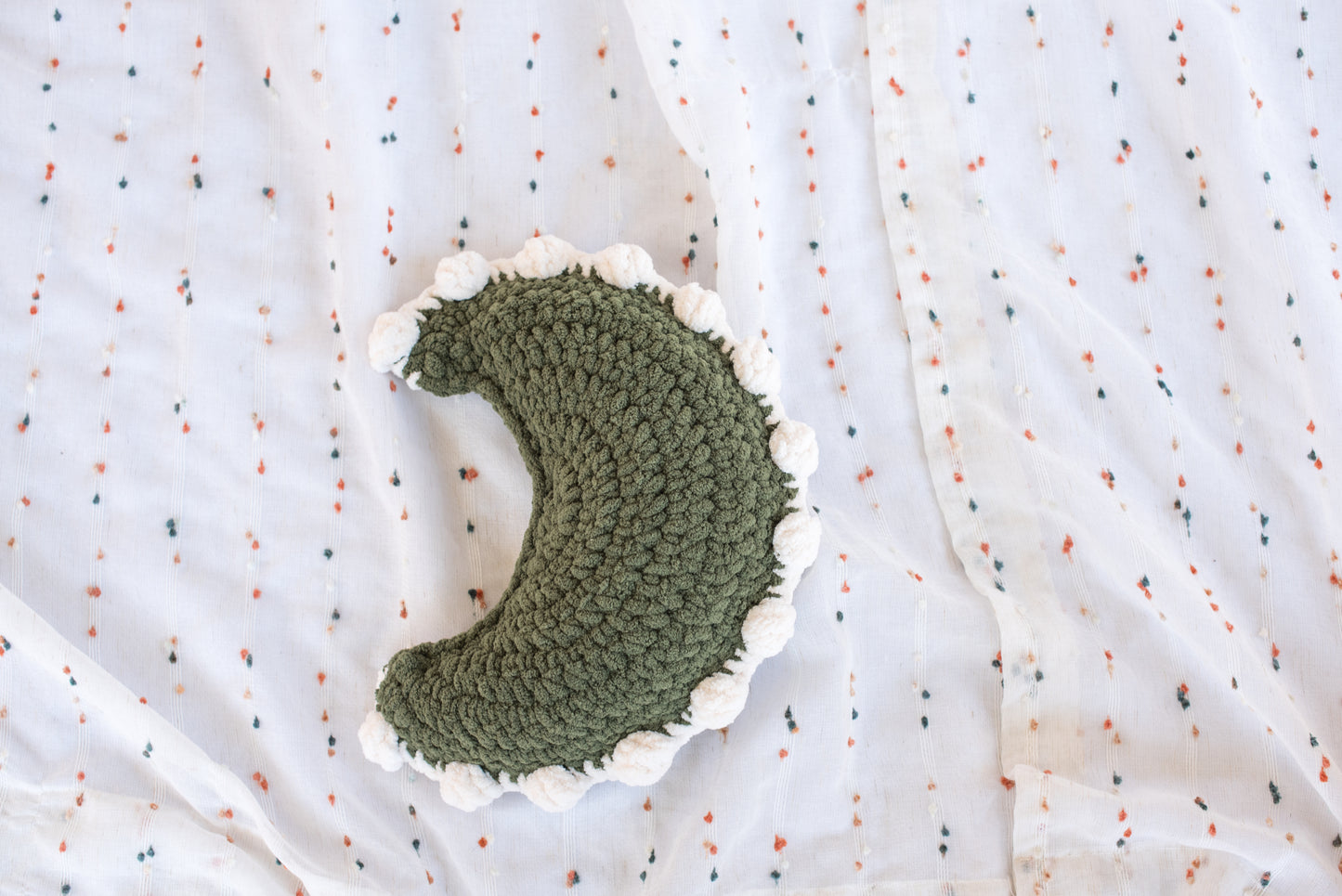 Cresent Moon Pillow Nursery Decor