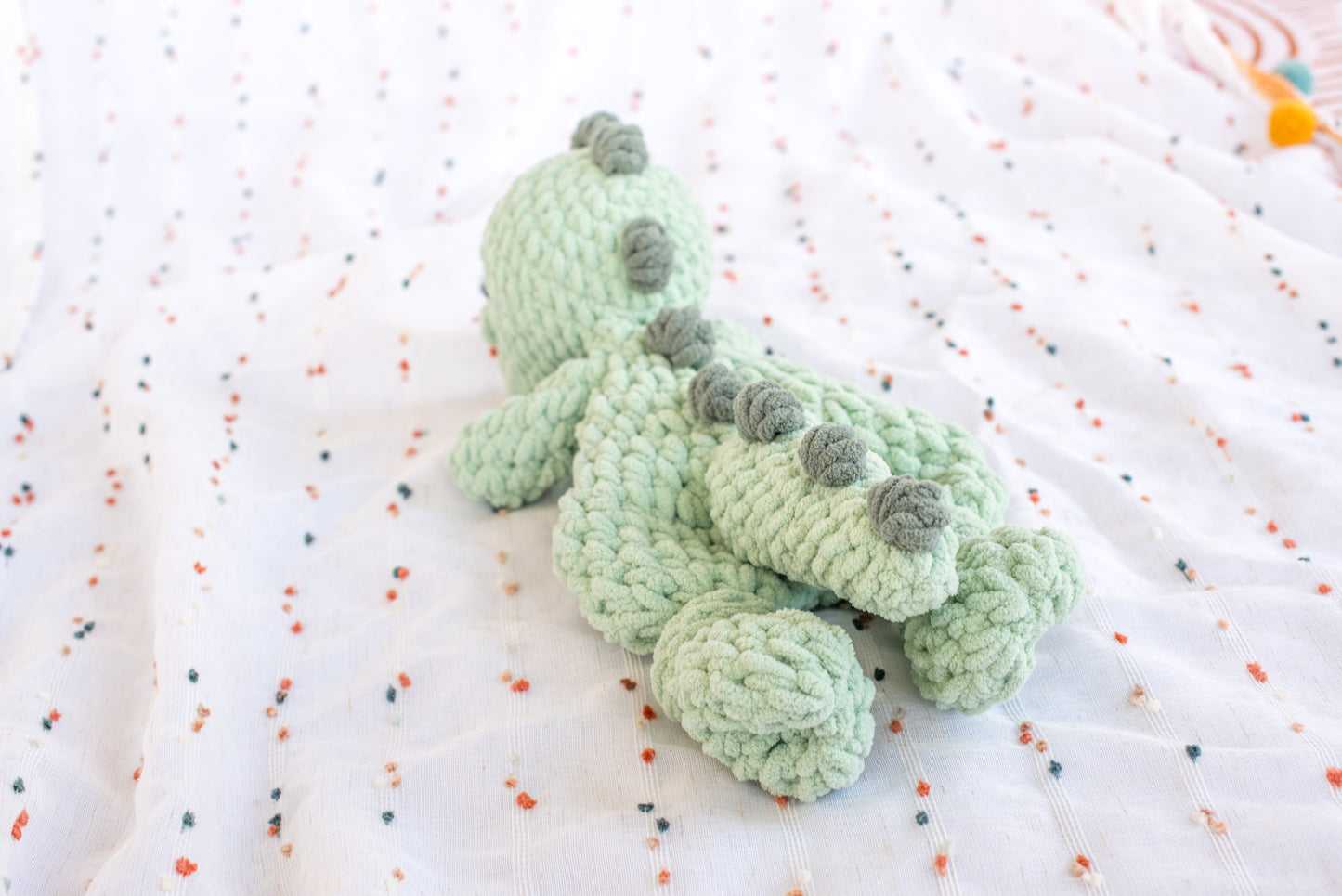 Light Green Dino Lovey