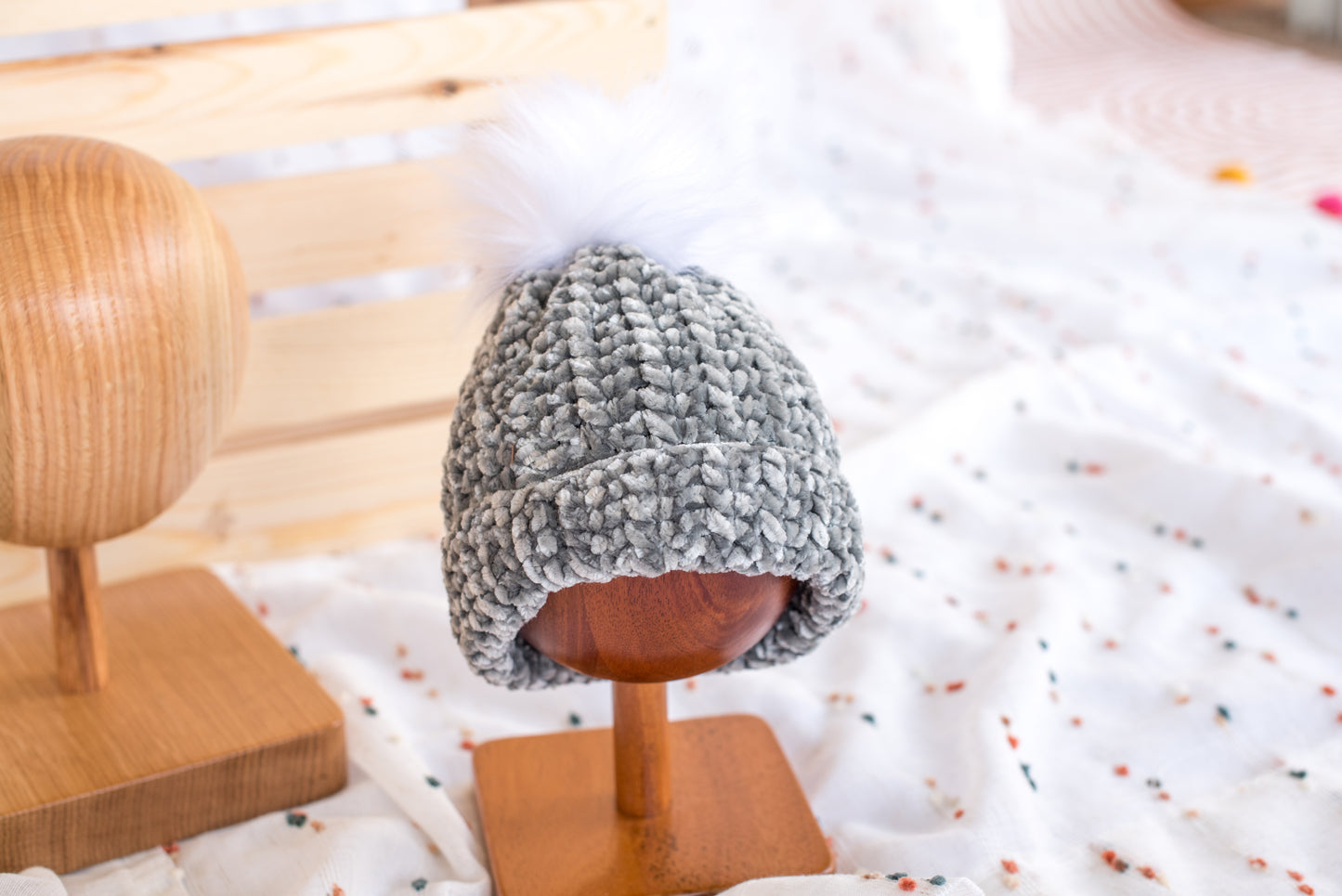 Velvet Baby Beanie