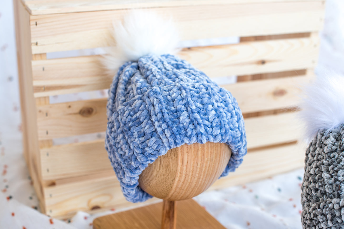 Velvet Baby Beanie