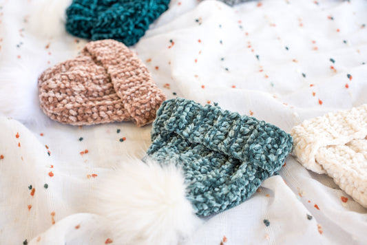 Velvet Baby Beanie