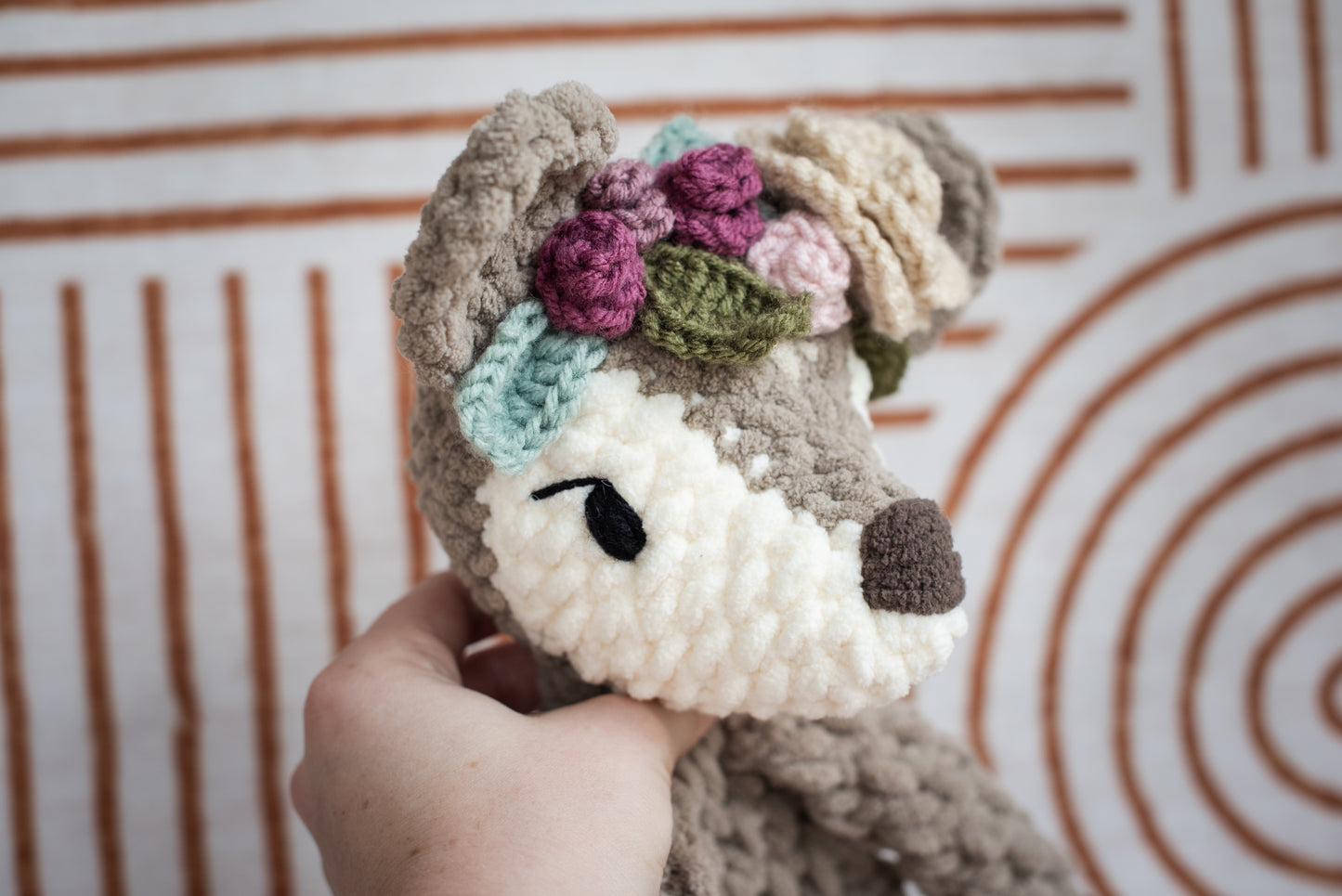 Floral Deer Lovey | 16"