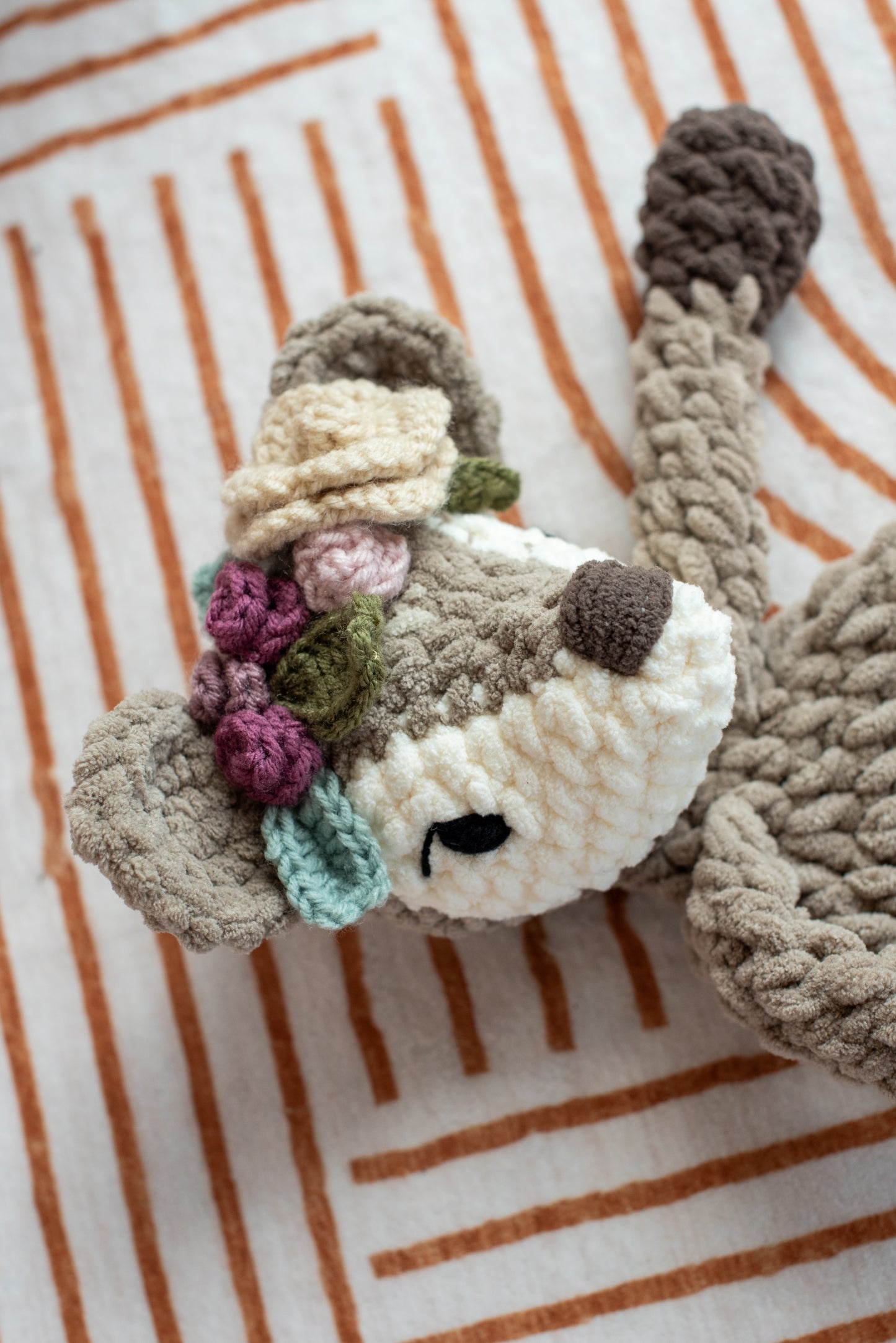 Floral Deer Lovey | 16"