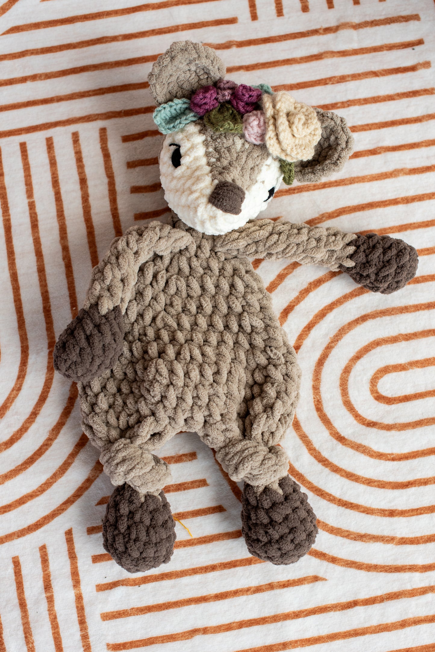 Floral Deer Lovey | 16"