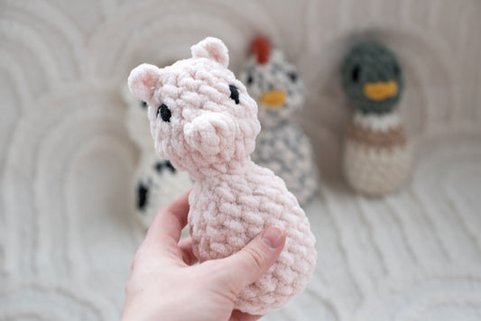Mini Farm Animal Rattles