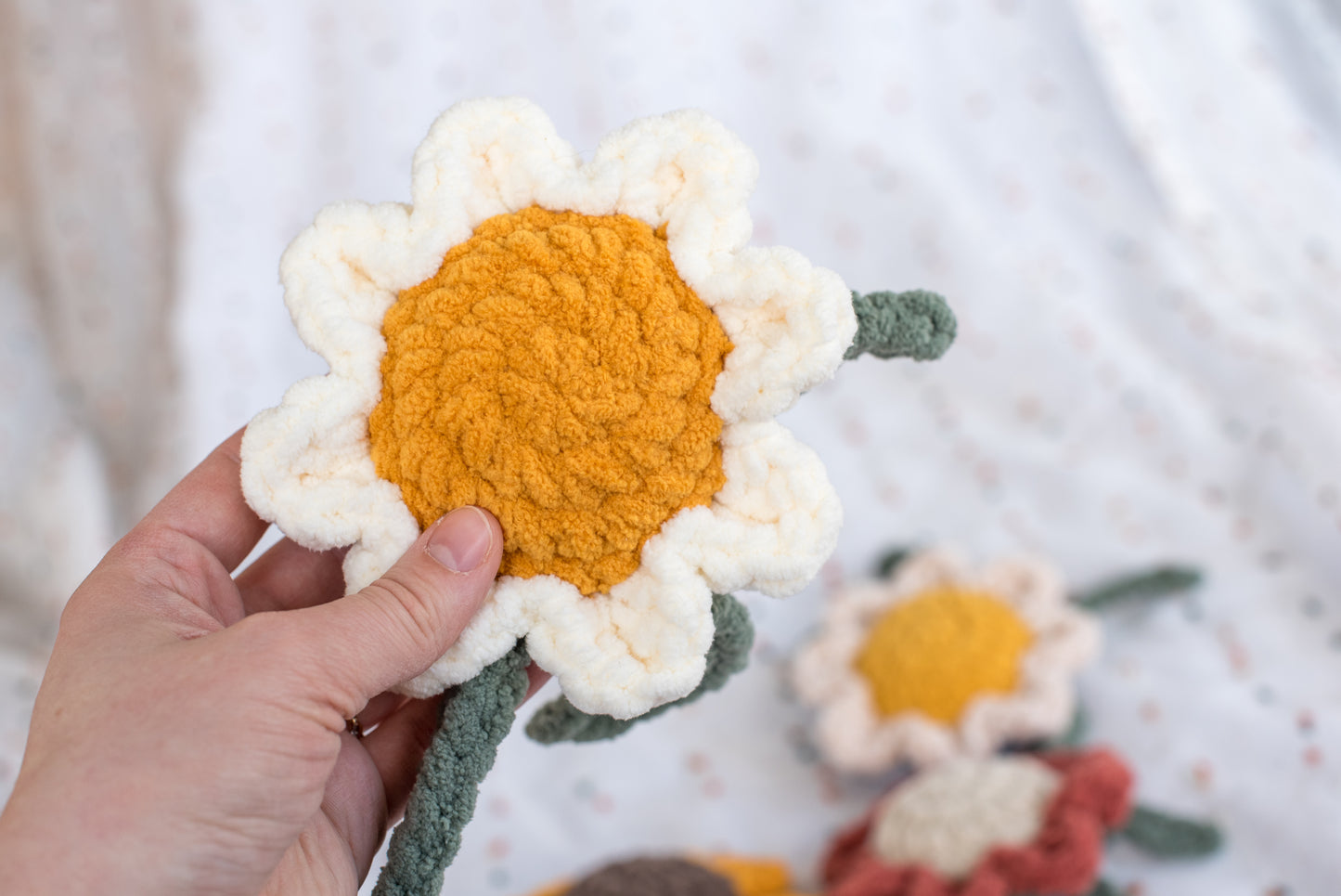 Mini Flower Buddy Rattles