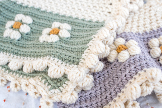 Daisy Baby Blanket