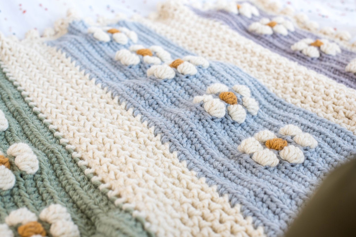 Daisy Baby Blanket