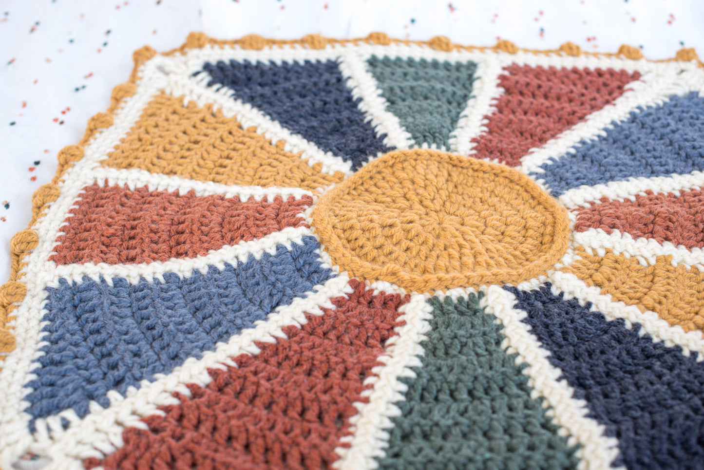 Sunburst Baby Blanket