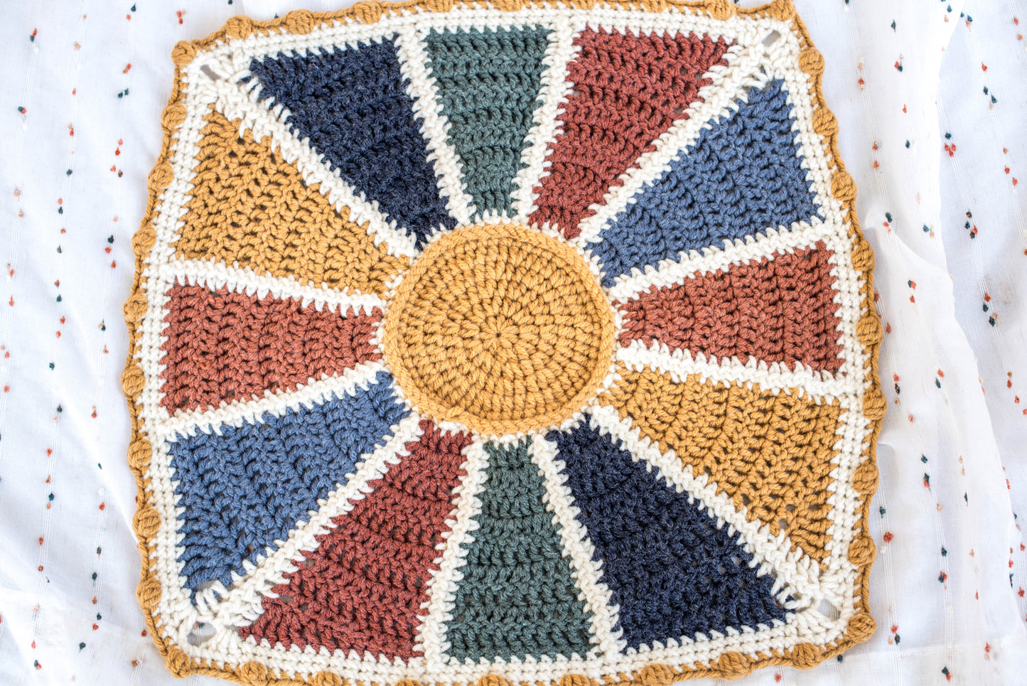 Sunburst Baby Blanket