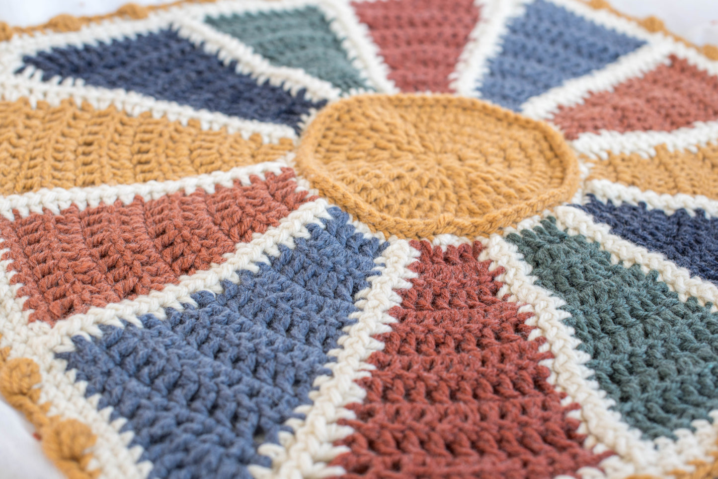 Sunburst Baby Blanket