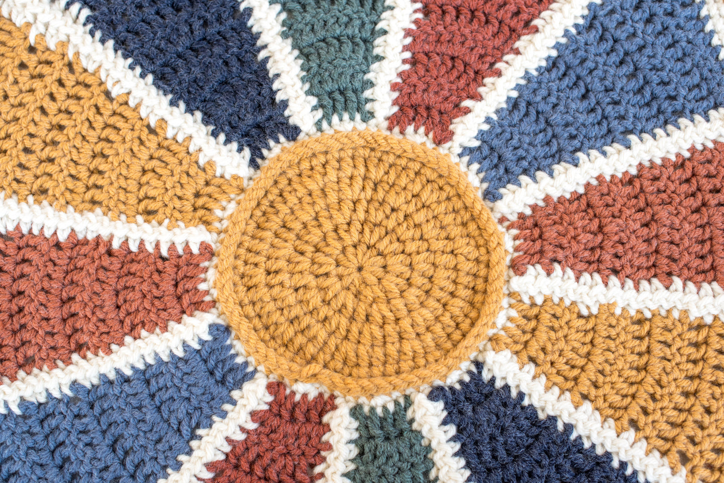 Sunburst Baby Blanket