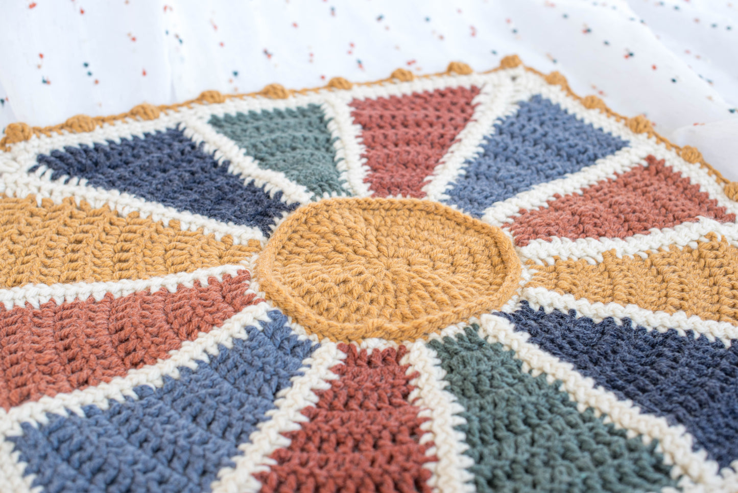 Sunburst Baby Blanket