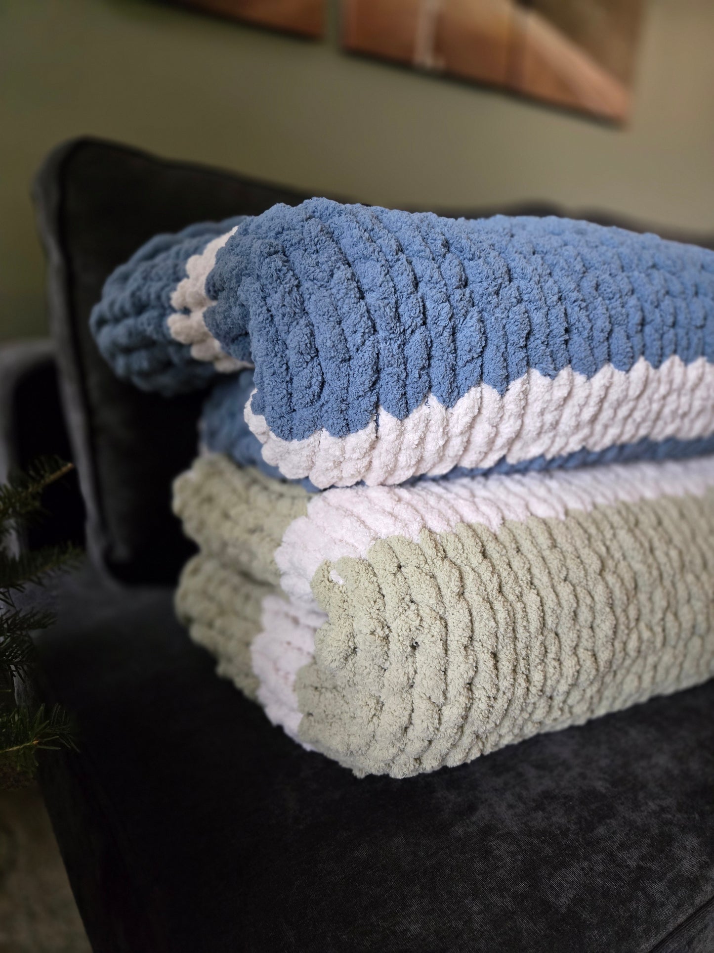 Chunky Knit Blanket