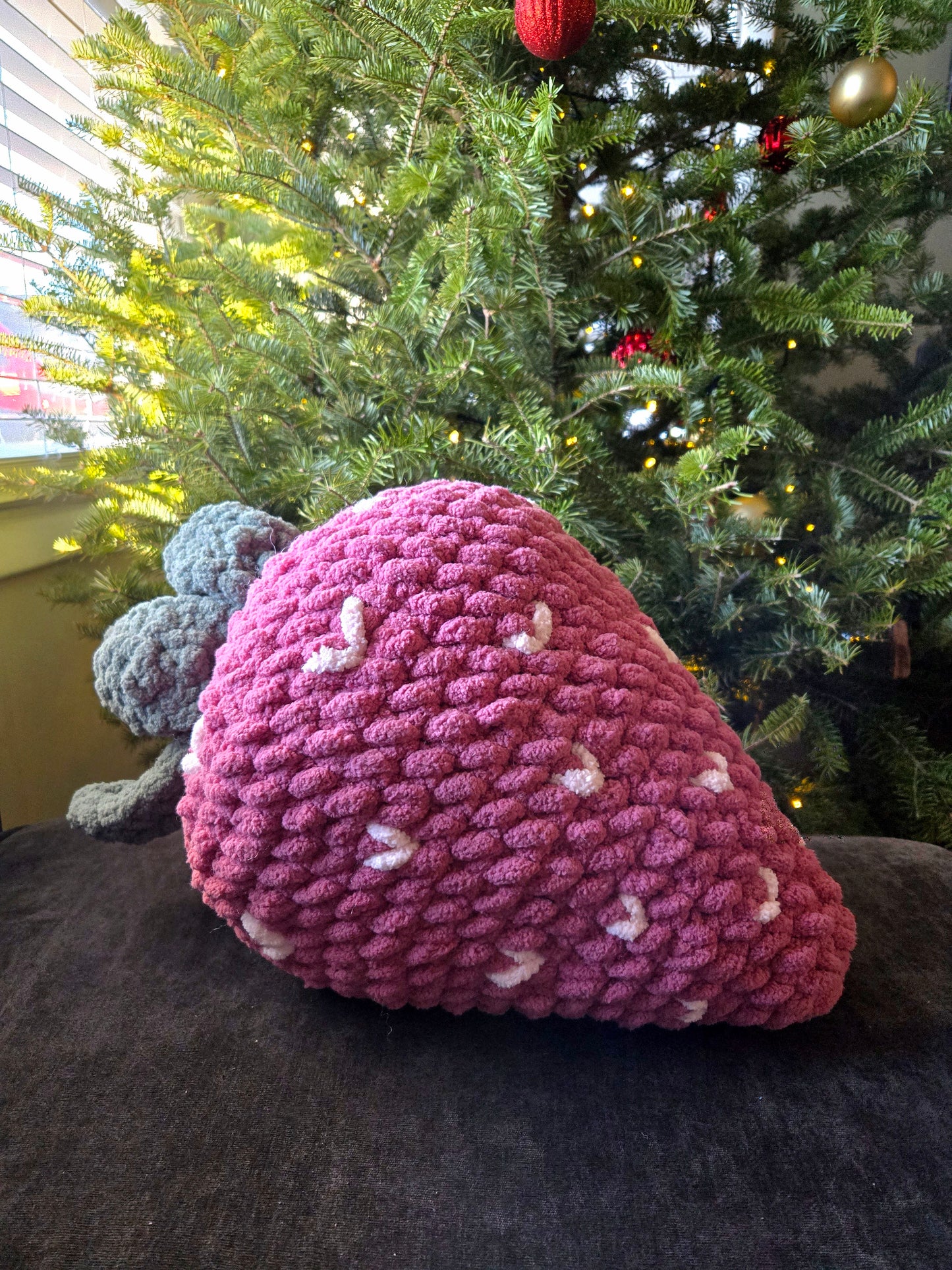 Strawberry Pillow Nursery Decor